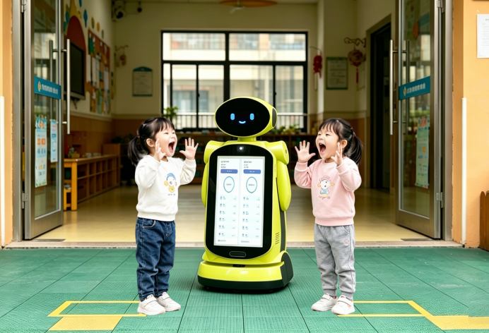 全球首发，晔生科技幼儿园AI健康机器人将亮相北京幼教展！-晔生科技